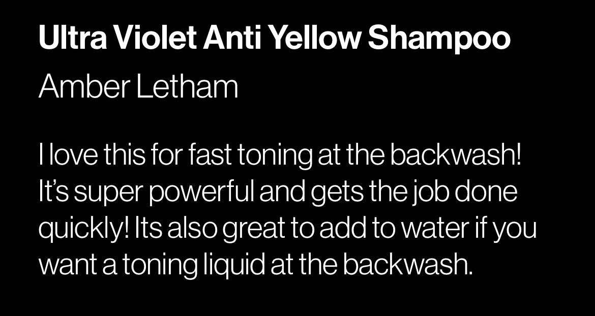 SHAMPOO Ultra Violet LITER